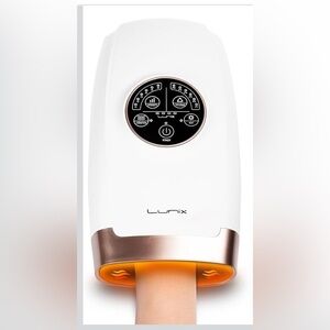 Lunix LX3 Hand Massager, White, NWT